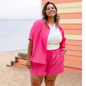 plus Size 24 pink shorts
